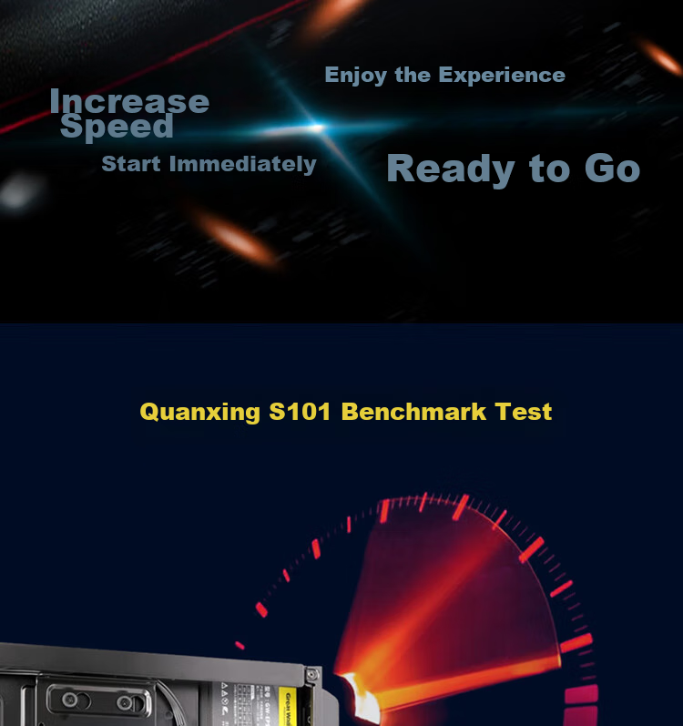 QUANXING 256GB SSD TLC NAND SATA 3.0 Interface Read Speed up to 500MB/s Compatible with Desktop/laptop S101 2