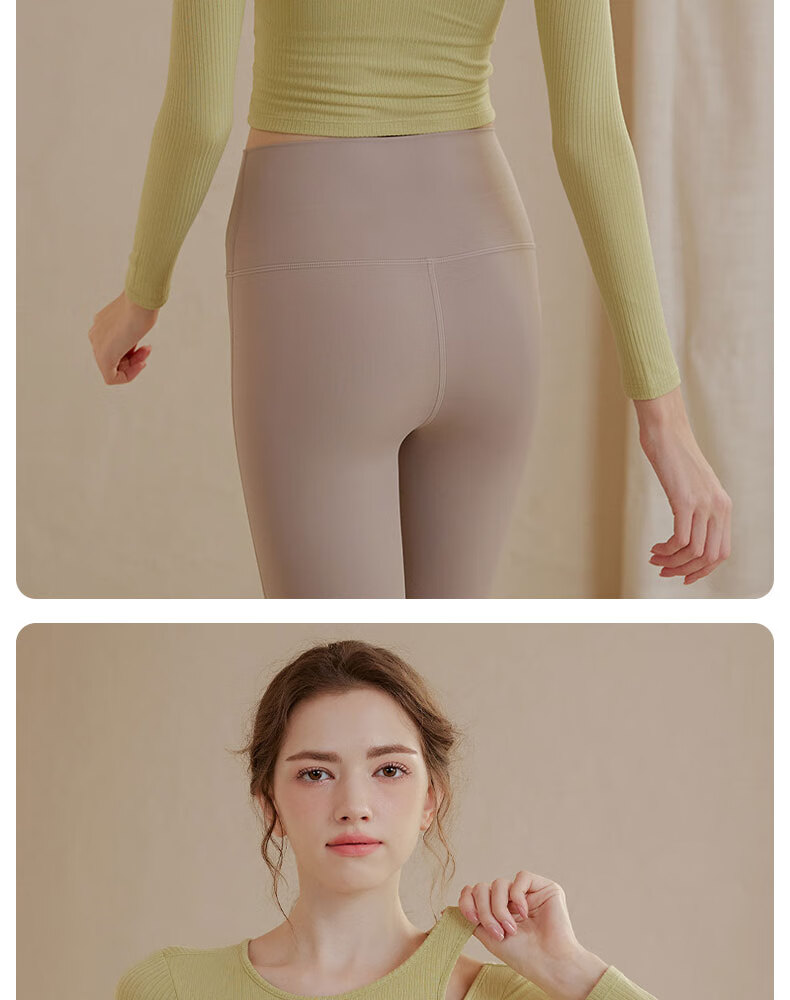 XUEXIMAN Yoga Top for Women with Built-In Bra Pads, Pilates Training, Running, Fitness, Slimming, Tight-Fitting Long-Sleeve Sports Quick-Dry T-Shirt 15