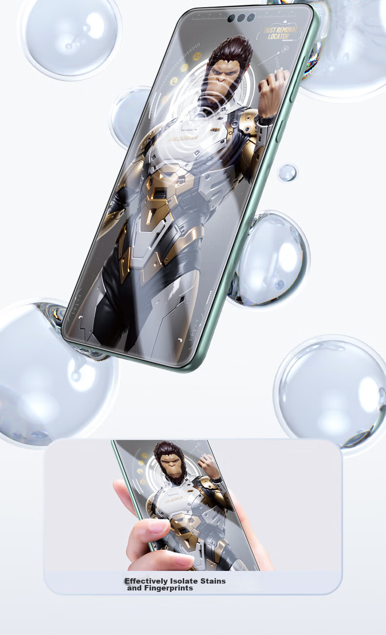 Lanxingxiansheng [Class T*AR Enhanced Magnetic Sputtering + 3D Large Arc Edge] Tempered Glass Screen Protector for Huawei Mate60 Pro/Pro+, Dust-Free Chamber Phone Film for Huawei Mate60 RS 13