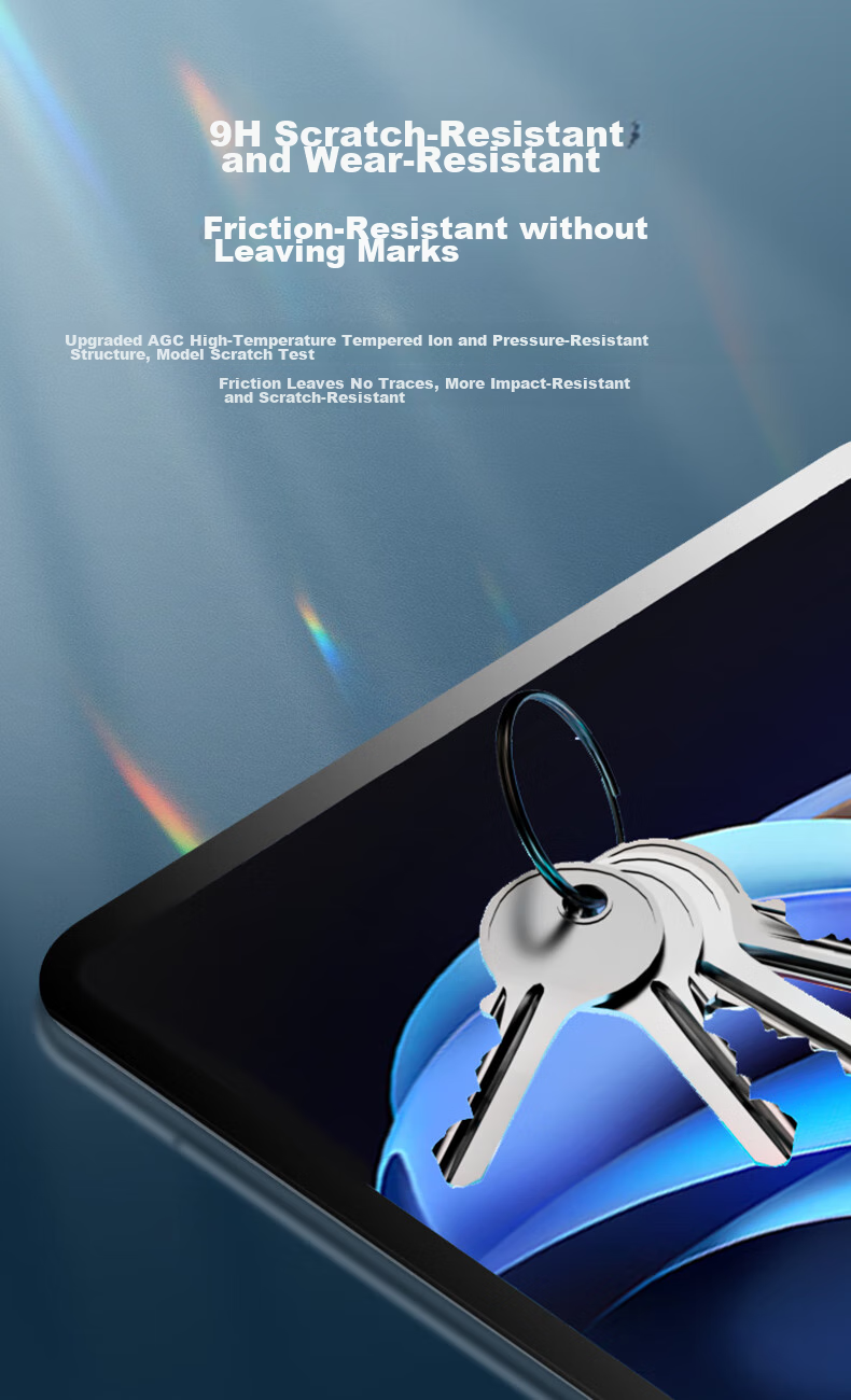CangHua Tempered Glass Screen Protector for Vivo Pad5Pro/3Pro, 13-Inch IQOO Pad5Pro/2Pro Tablet Tempered Glass Film, Full Screen Coverage Protective Film for Vivo Computer 9