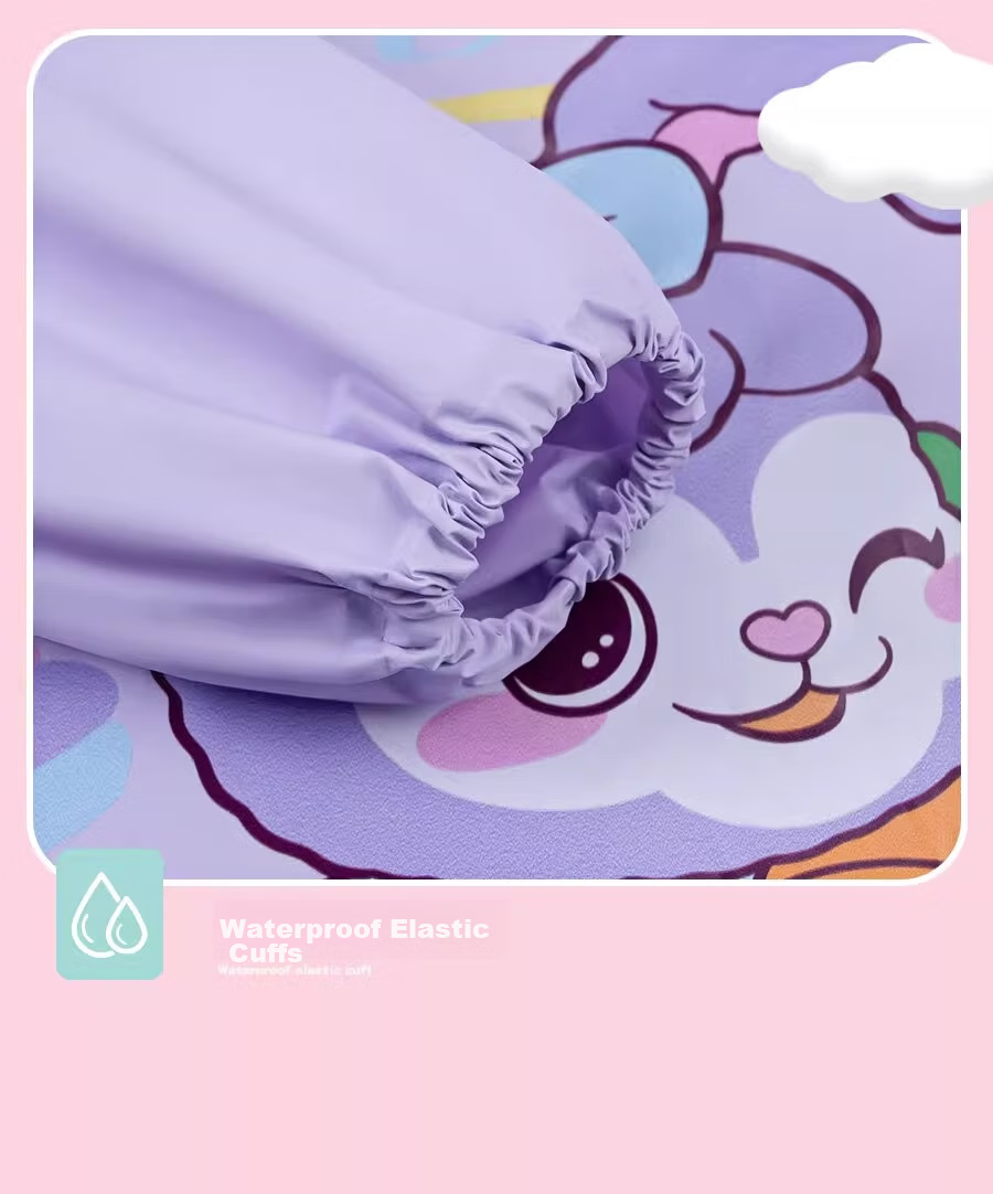 KEYRU Children's Raincoat And Poncho for Boys And Girls, School-Specific, for Kindergarten And Elementary Students, Full-Body Protection against Heavy Rain, Integrated Design with Backpack Space 27