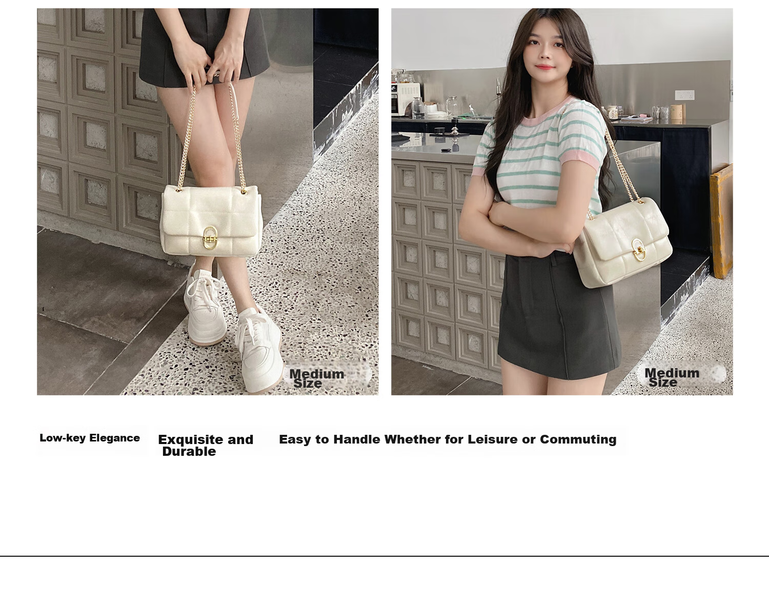 Cnoles Crossbody Bag for Women, Large Capacity Versatile Diamond Pattern Small Square Bag 2026 Trendy Handbag Birthday Gift for Girlfriend 6