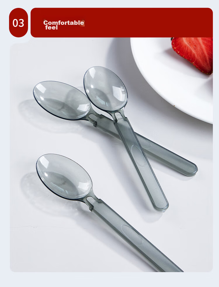 YOUAO Disposable Fruit Forks, 200 Pieces, Thick Bamboo Forks for Cake Dessert And Fruit Skewers 8