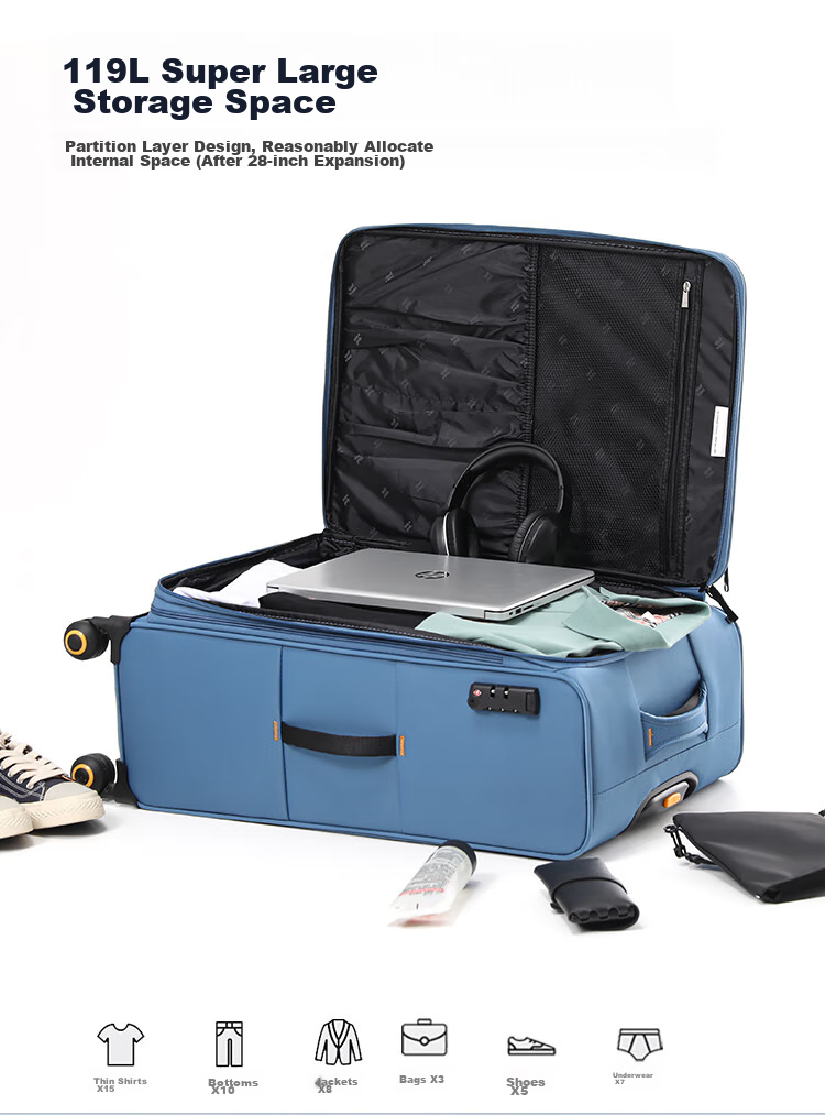 INTERNATIONAL TRAVELLER British IT Luggage Travel Suitcase Ultra-Light Travel Case Small Carry-On 20-Inch 2644 Gray 6
