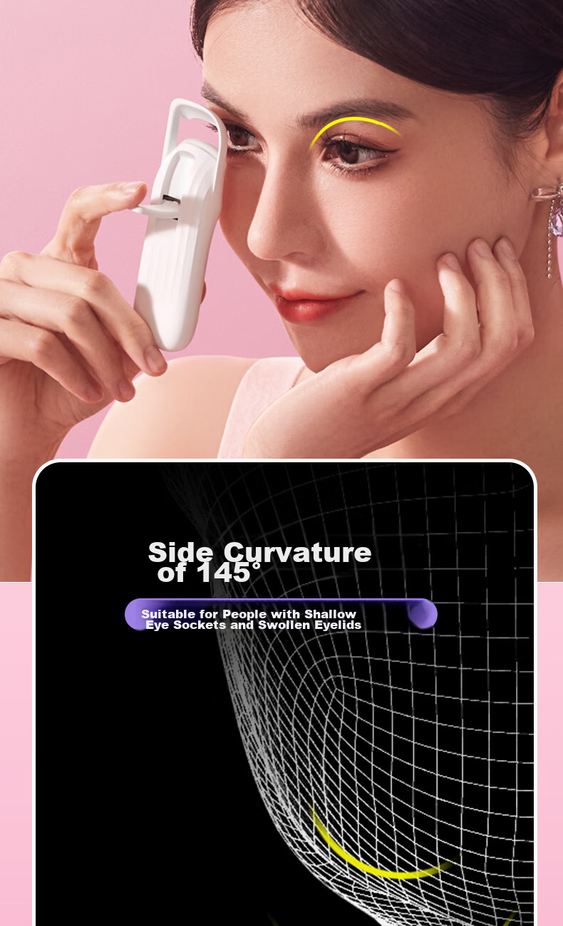 CENCI Electric Eyelash Curler, 4S Automatic Heating Eyelash Curling Tool, Shaping Device for Eyelashes, Holiday Gift for Wome 17