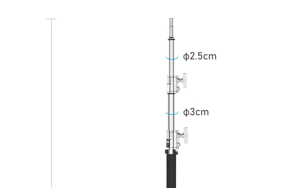 AMBITFUL Photography Magic Leg Light Stand 3.2m Inclined Arm Bracket, Ceiling Light Stand, Professional Studio Equipment, High Load-Bearing Light Stand, Suitable for Flash Lights, Photography Lights, Continuous Lighting, And Live Streaming Lights 28