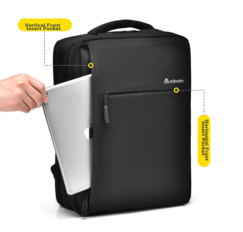 Diigongfang Laptop Backpack for 14/15.6/16 Inch Notebooks, Compatible with Apple, Lenovo Legion, ASUS, Dell, HP, Shadow Elf Gaming Laptops, Large Capacity Backpack 7