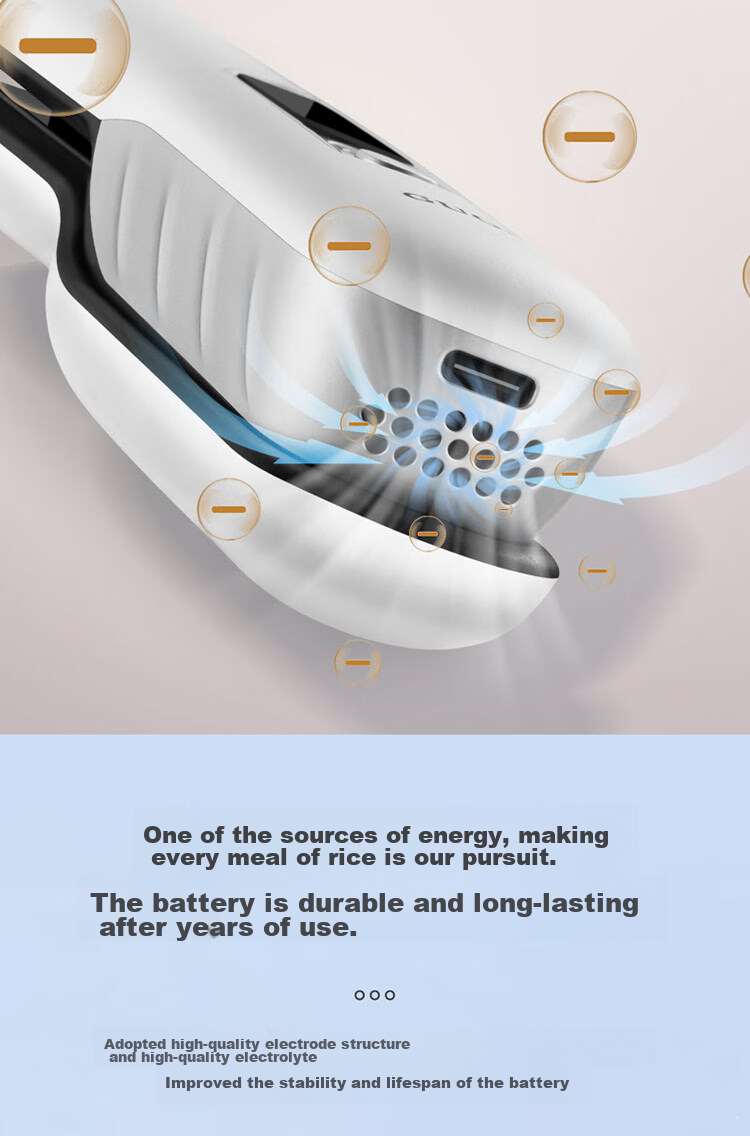 GUGE German [Wireless Portable] Straight Hair Iron, Negative Ion Straightening Iron, Gentle on Hair, Wireless Straightening Iron for Men And Women, Mini Small High Crown Straightening Iro 15