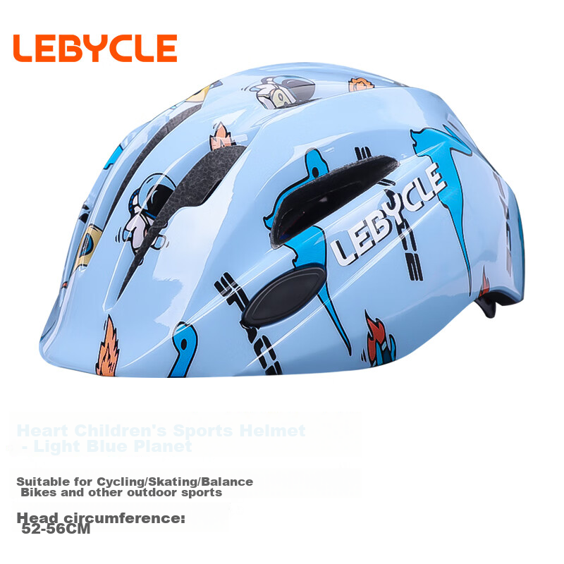 LEBYCLE Children's Helmet, Cycling Safety Helmet, Specialized for Cycling, Bicycle Riding Cap, SPSC Safety Certified, Universal for Roller Skating