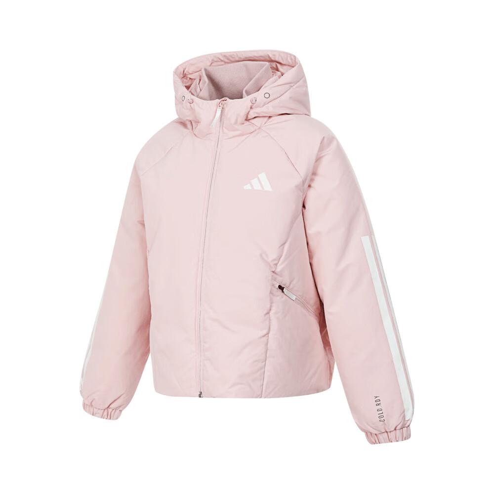 Adidas Women's Winter Regular Duck Down 600 Fill Power Black Hooded down Jacket JG3866 A/M 1