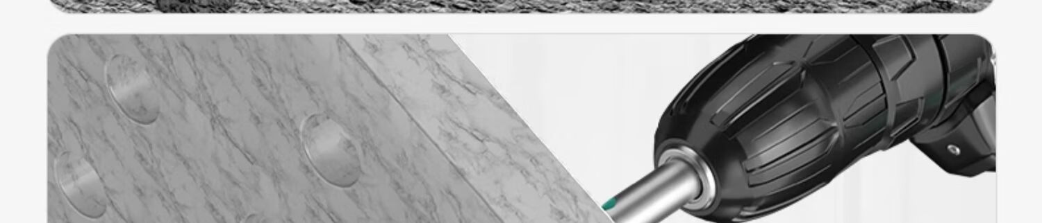 GREENER Ceramic Tile Drill Bit, Concrete Cement Marble Impact Drill Bit, Hand Electric Drill Alloy Bawang Drill, 2 Pieces Each of 6+8mm 10