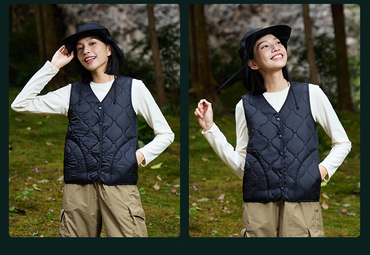 Xiongmaoxiangban Women's Wool Vest for Autumn And Winter, Fashionable And Stylish High-Quality Outer Wear, Thickened Fleece-Lined Vest, 2025 New Style 23
