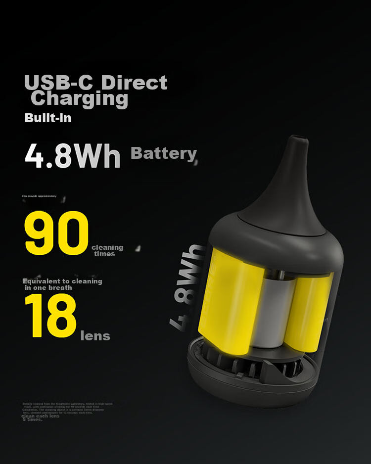 NITECORE BB2 Blower, Digital Camera Lens Cleaning Tool, Electric Air Blower, Powerful Dust And Debris Removal 11
