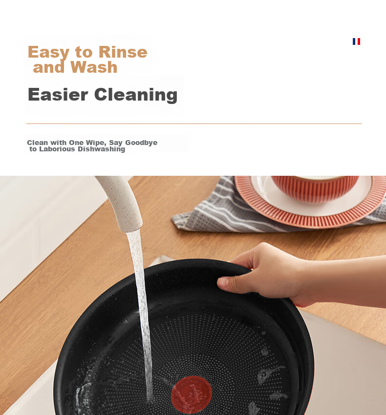 Tefal Detachable Frying Pan 26cm Convertible Baking Dish Cookware Compatible with Induction Cooker And Oven, Titanium Non-Stick Pot Can Be Washed in Dishwasher 23