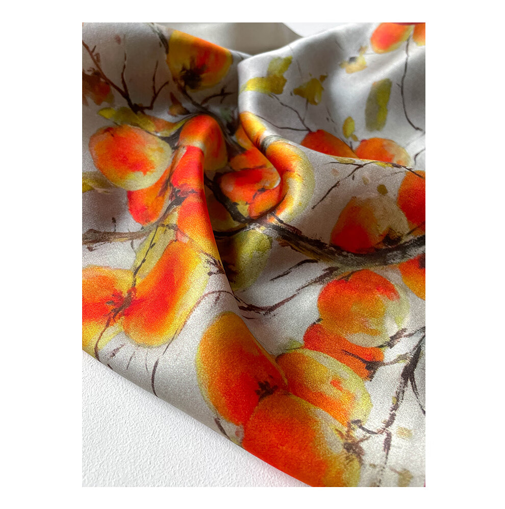 Hangsilu Silk Scarf for Women, Square Scarf, Lightweight Mulberry Silk Neck Scarf, Birthday And Holiday Gift for Mom, Teacher, Or Friends 10