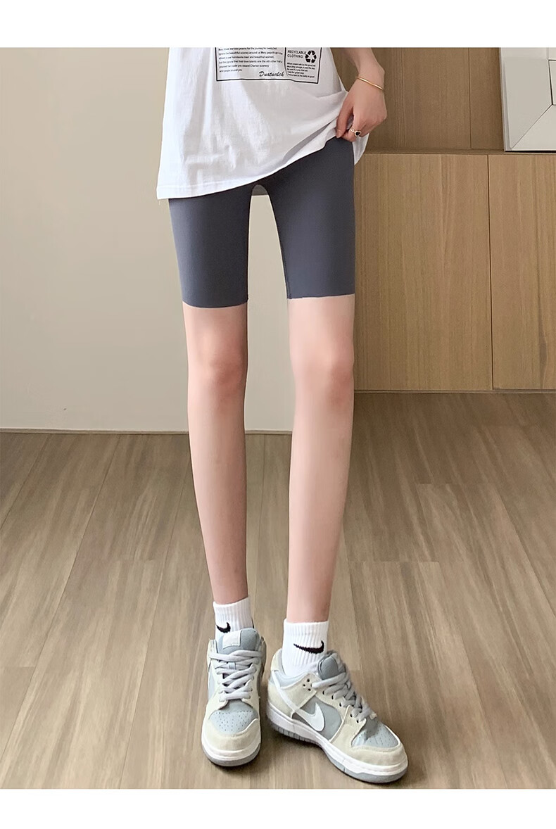 LangSha Shark Leggings for Women, Tummy Control And Butt-Lifting, Summer Anti-Exposure Sports Cycling Yoga Pants, Slim-Fit Leggings for Weight Loss 19