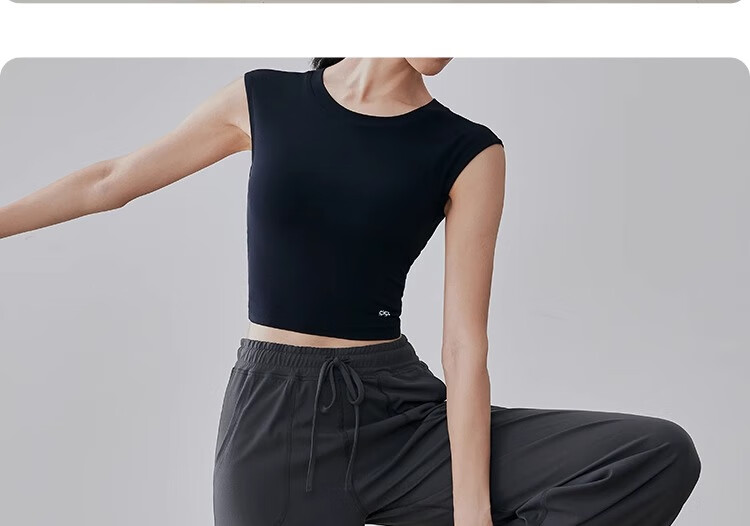 Gigt Women's Straight-Leg Loose-Fit Wide-Leg Yoga Pants for Autumn, Casual Outdoor Wear, Long Pants for Running And Fitness 21