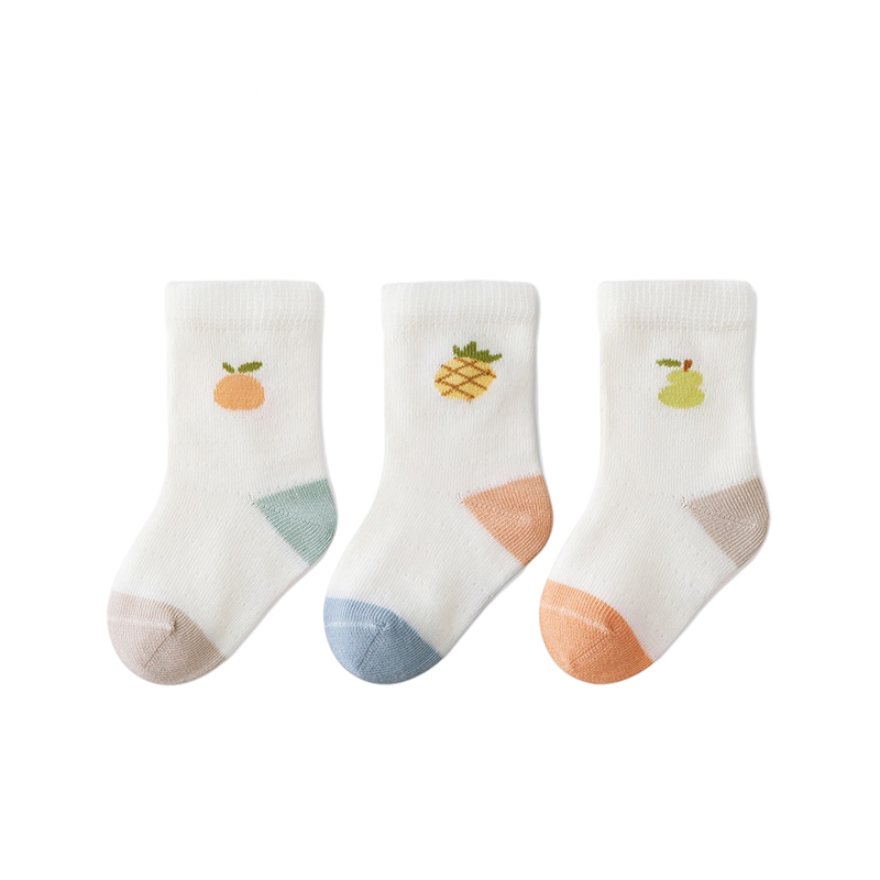 Niduoxiong Children's Socks, Summer Thin White Style, Baby Pure White Socks, Children's Mesh Breathable Small White Socks with Lace Trim