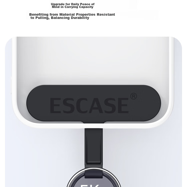 ESCASE Phone Lanyard Clip, Fixed Card Holder, Phone Case Clip, TPU Patch, Chain Connector Pad, Hanging Ring, Anti-Loss Device, PT-M03Pro Pink 3