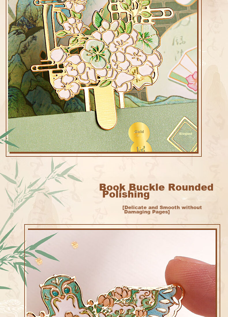 Kabaxiong [Kindergarten Graduation Gift] All-Metal Bookmark Gift Box, Auspicious Creative School-Entering Gift, Exquisite Pendant Birthday Gift, Party Favor 4