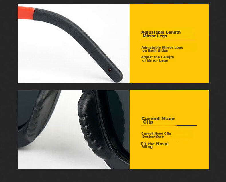 Qingxiao Welding Goggles, Specialized Protective Eyewear for Welders, Anti-Glare Automatic Darkening Glasses for Arc Welding 9