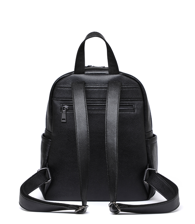 Viney Leather Backpack for Women, Large Capacity Lightweight Travel Bag, Stylish Student Schoolbag, Birthday Gift for Girlfriend 13
