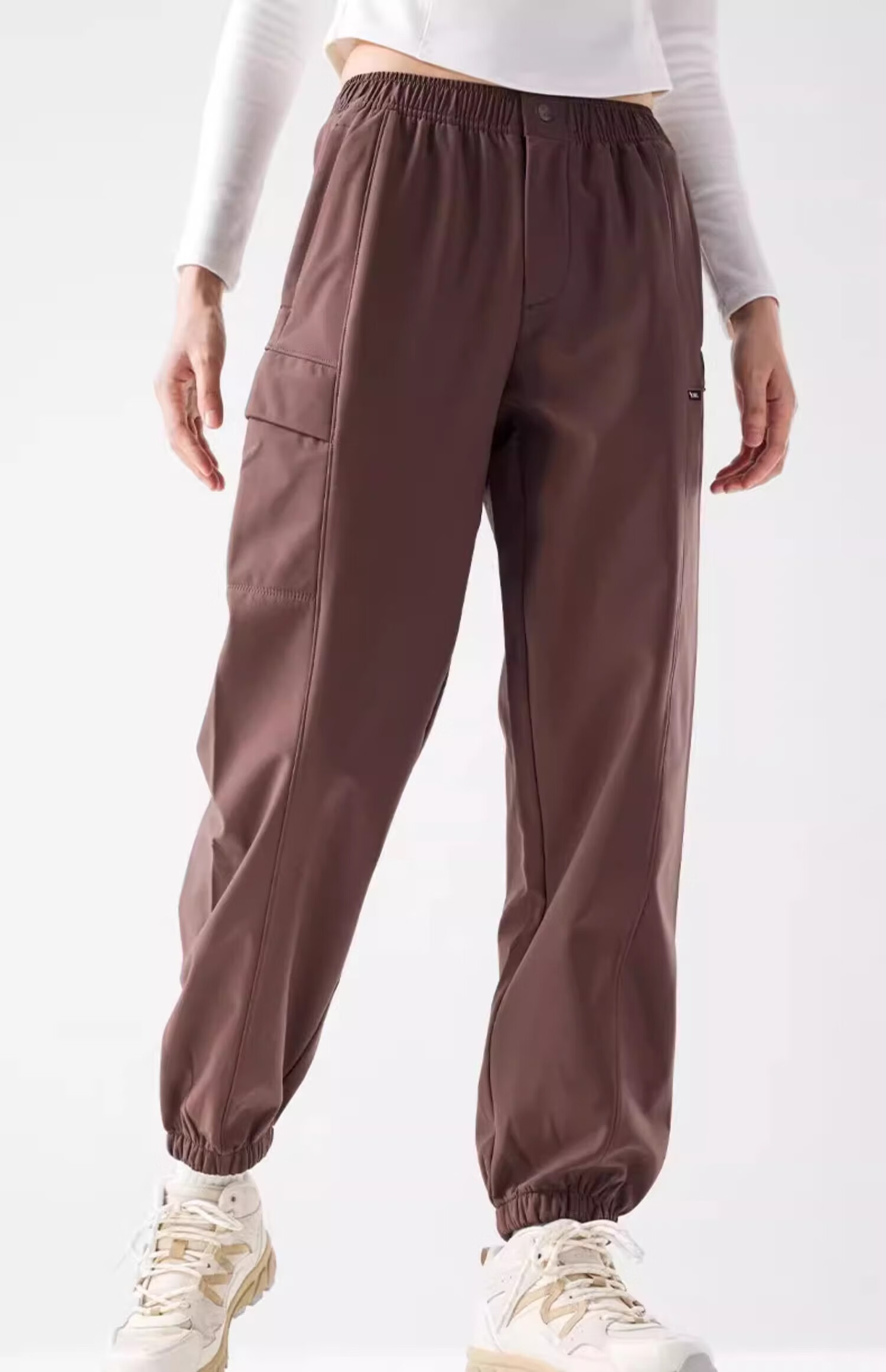 CAMEL Women's Softshell Hiking Jogger Pants Autumn Winter Casual Work Pants 19