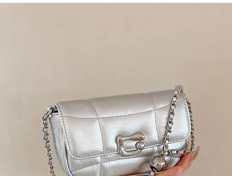 Mood New Versatile Chain Crossbody Bag, Light Luxury Niche High-End Exquisite Commuter Underarm Bag, Birthday Gift for Wome 35