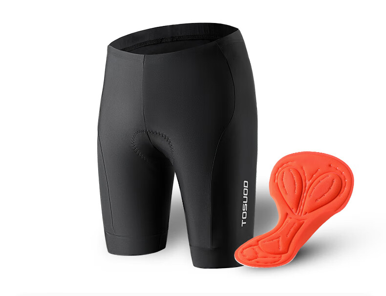 Captain Tas Summer Women's High-Waist Cycling Shorts with Thickened Sponge Pad Breathable Quick-Dry Mountain Road Bike Shorts 3