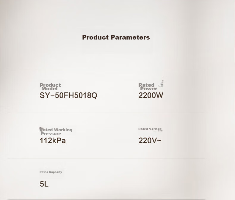 SUPOR New High-Pressure 140kPa Quick Release Titanium Fresh Breath IH Electric Pressure Cooker 5L 2200W 316L High-Pressure Pot for 4-6 People SY-50FH5999Q 25