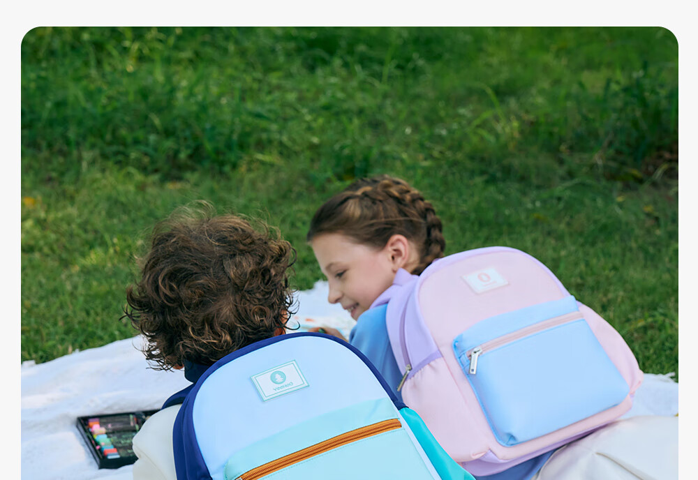 YEEHOO Children's Backpack, Casual Shoulder Bag for Primary And Secondary School Students, Lightweight Spine-Protecting And Load-Reducing Backpack for Boys And Girls 2