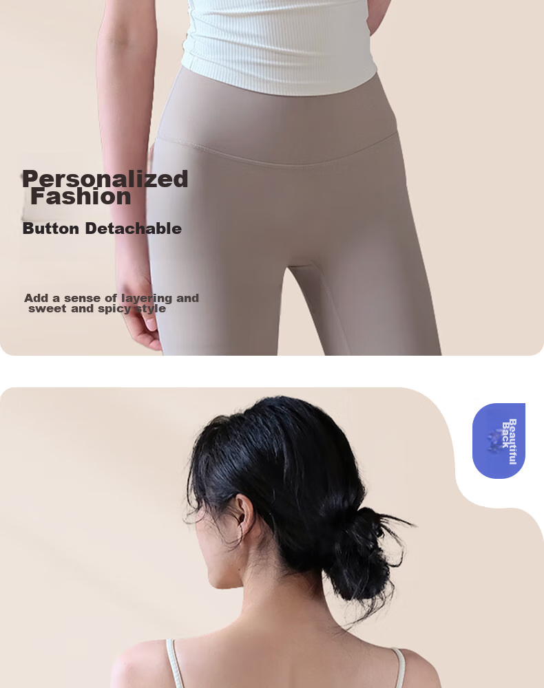XUEXIMAN Sports Bra with Chest Pads, Yoga Wear, Camisole Tank Top for Women, Beautiful Back Bra, Integrated Running Fitness Professional Pilates 7