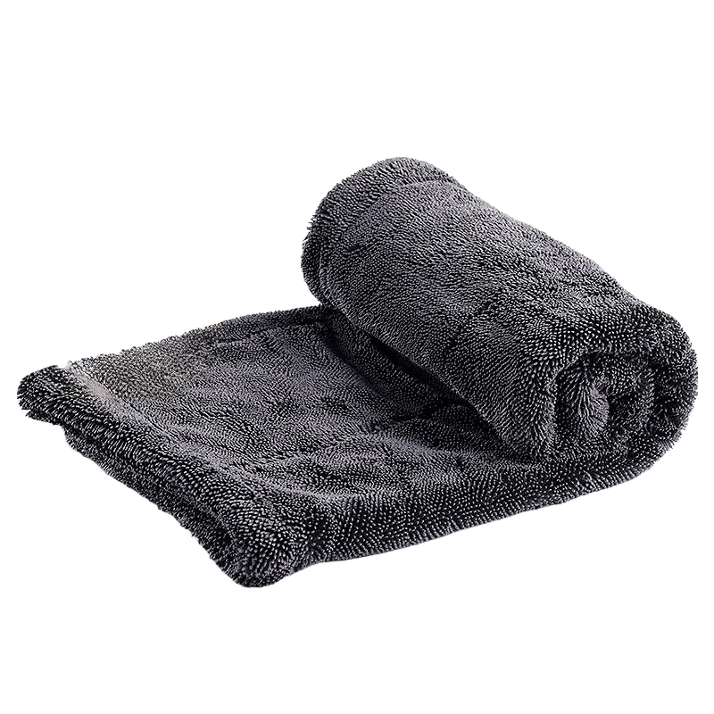 CHUSHE Small Braided Cleaning Cloth, 60*90cm, 1 Piece, Car Wash Towel, Car Cleaning Towel, Car Cloth, Highly Absorbent