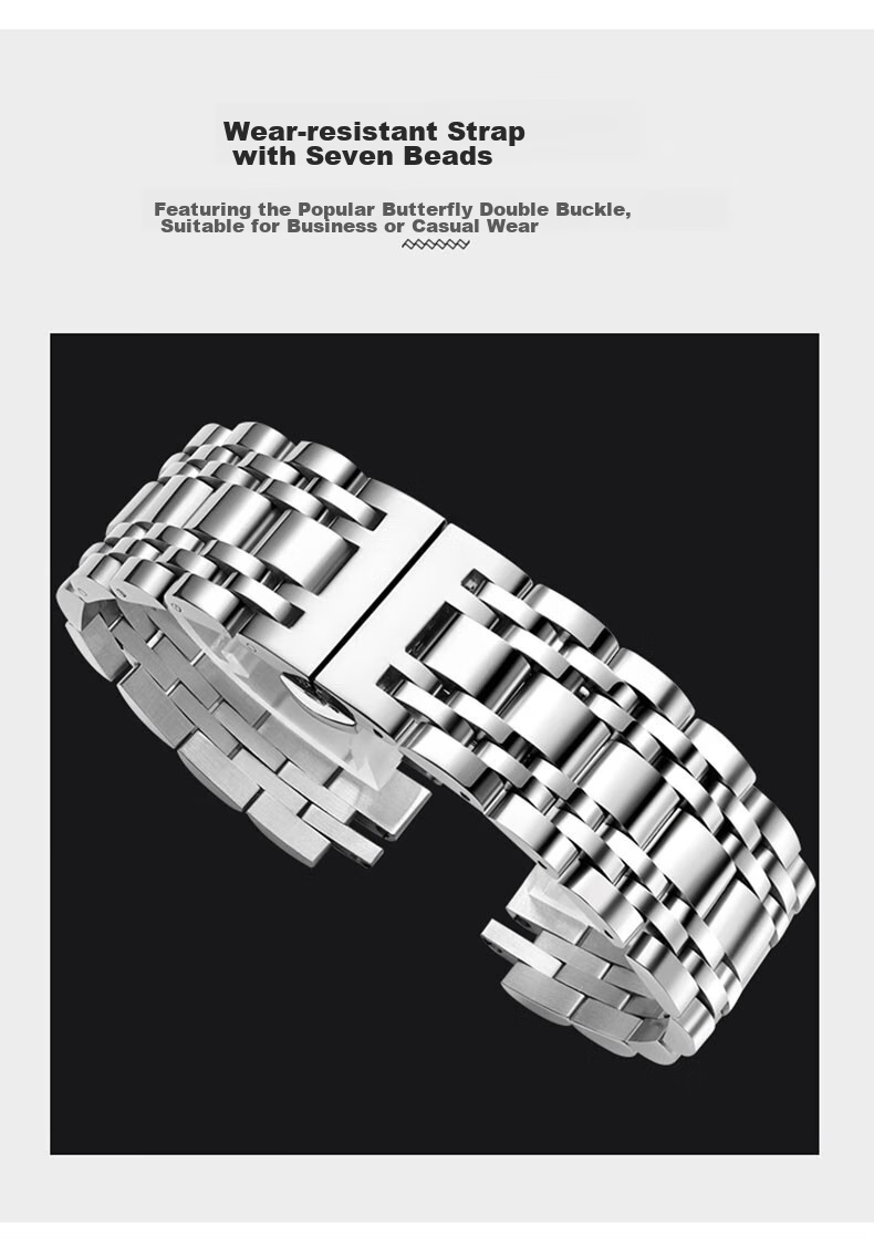 ATQ Swiss Quality Watch for Men, Business Mechanical Style with Luminous Steel Band, Light Luxury New Year Valentine's Day Gift for Boyfriend Or Husband 18