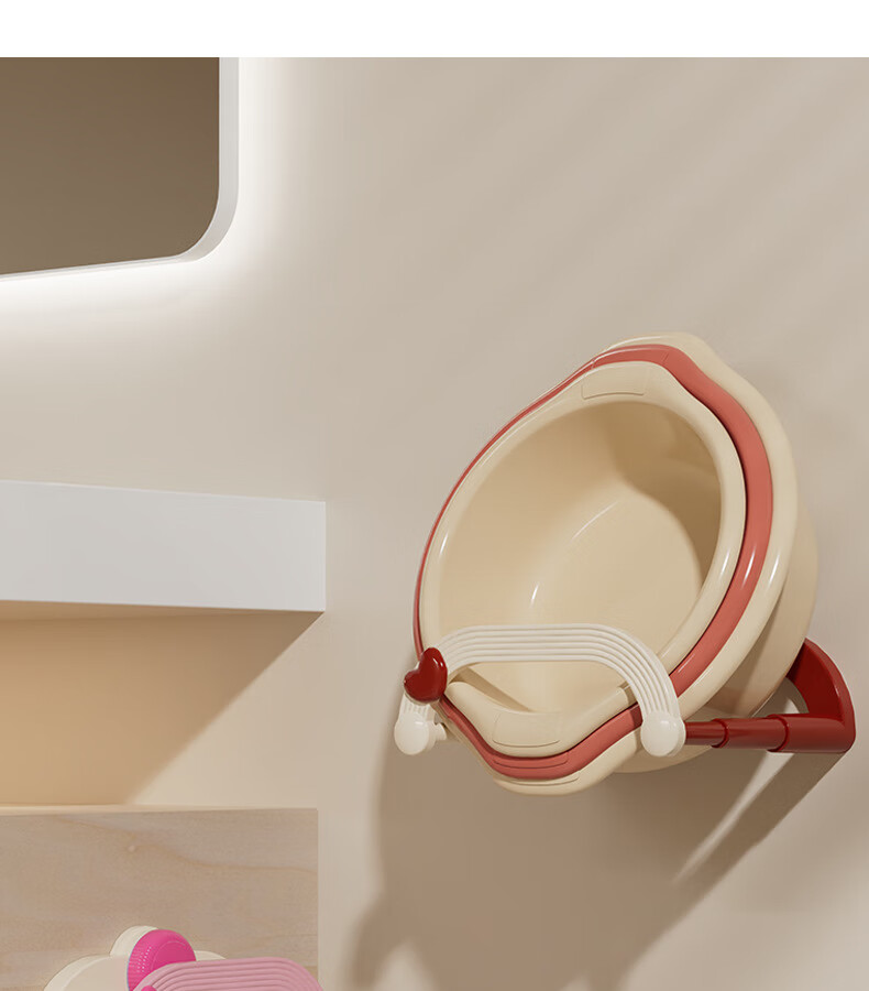 Fanyejia Suction Cup Basin Rack, Extendable Wall-Mounted, No Drilling Required, Bathroom Storage Shelf, Toilet Student Dormitory Organizer, Draining Rack 5