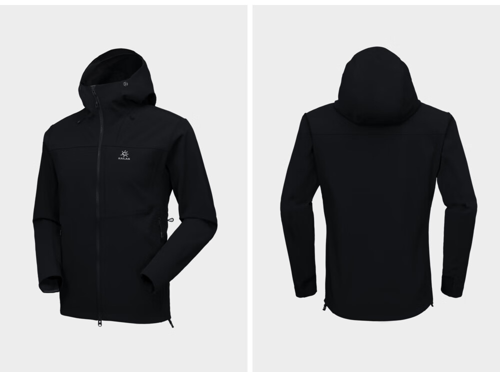 KAILAS M8 IC Men's Fleece-Lined Softshell Jacket Breathable Stretch Windproof Durable Hooded Mountaineering Coat 18
