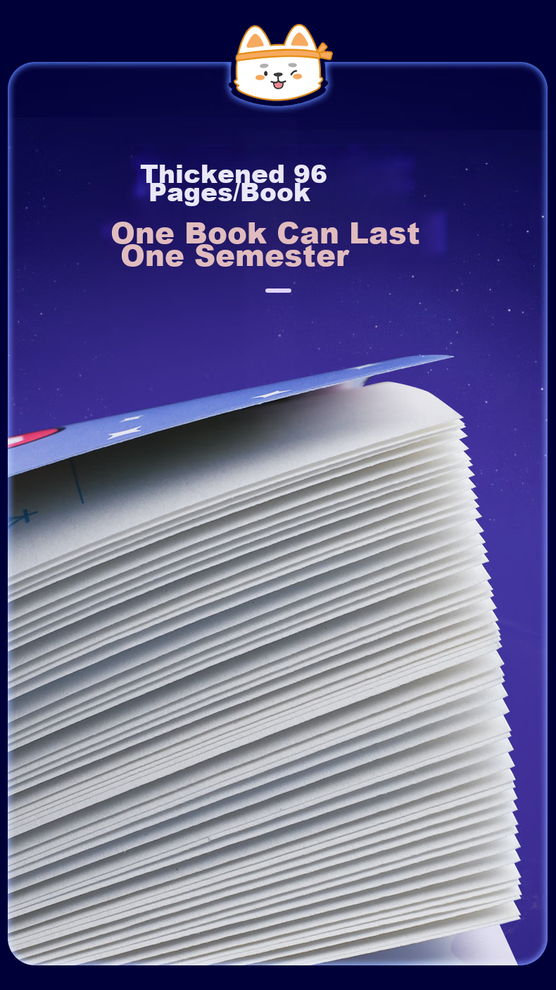 Huaxiawanjuan Elementary School Homework Record Book, Children's Home Homework Chinese And Math Subject-Specific Record Book Space Explorer Takeoff Edition A5/96 Pages 8