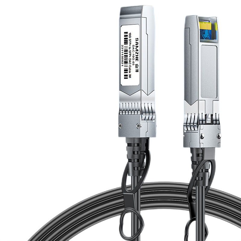 Sanze 10G SFP+ DAC Cable 3m 10Gbps Direct Attach Copper Cable Low Latency Anti-Interference Compatible with Huawei/H3C DAC-10G-03