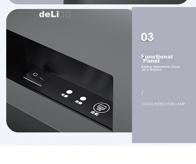 Deli DL-801P(NEW), Jingdong, Takeout Thermal Receipt Printer, Supermarket Retail Catering Milk Tea Shop Meituan Wolemei, 80mm Receipt Printer USB Model 18