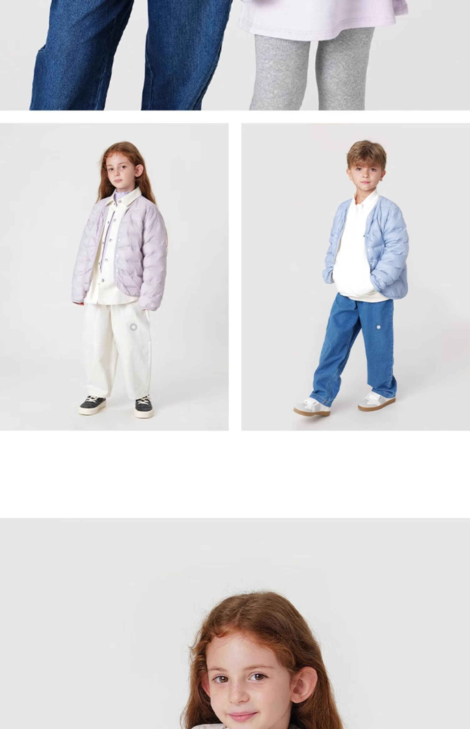 MARC&JANIE Kids Ultra-Light Warm Down Jacket Autumn Winter School Uniform 551012 12