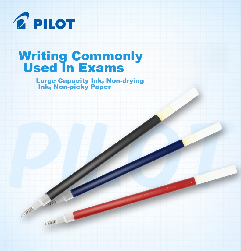 PILOT Gel Ink Refill 0.5mm Bullet Tip Pen Refill for Signature Pen And Handwriting Practice (Quick-Drying, Compatible with G1/G3) BLS-G1 Black Single Pack 1