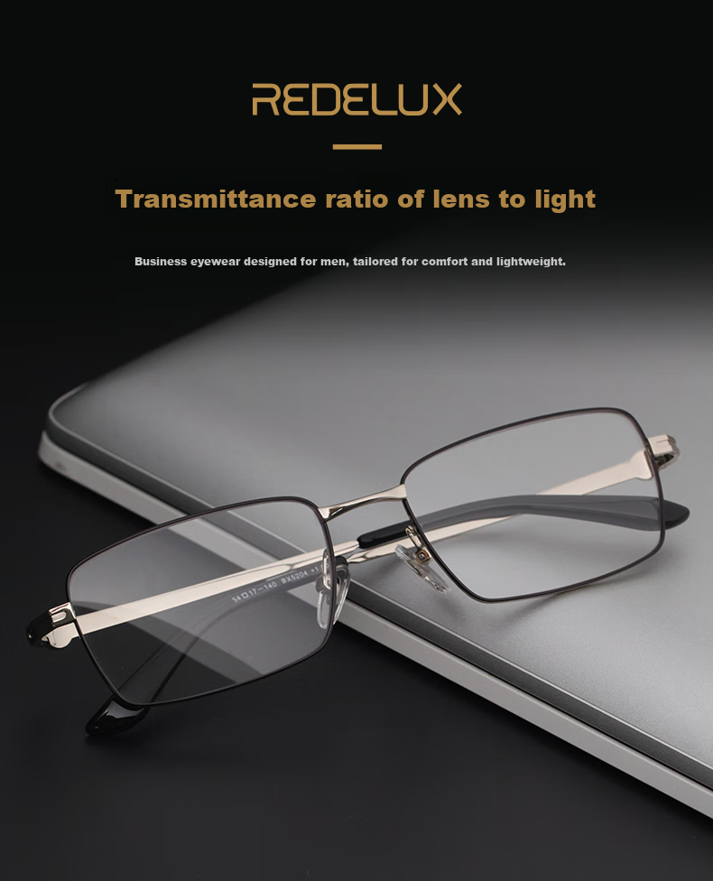 Xiyanghong Reading Glasses for Men And Women, High-Definition Fashionable Anti-Blue Light Ultra-Light Comfortable Presbyopic Glasses BX5204 150 Degrees 1
