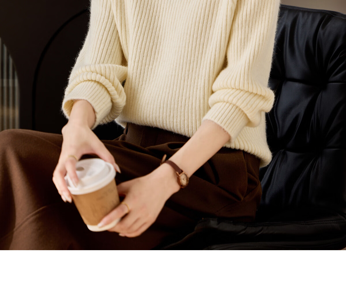 She Enjoy Christmas Round Neck Knit Sweater Women's Party Red Sweater Women's Color Dot Design Knit Top T53Z096 19