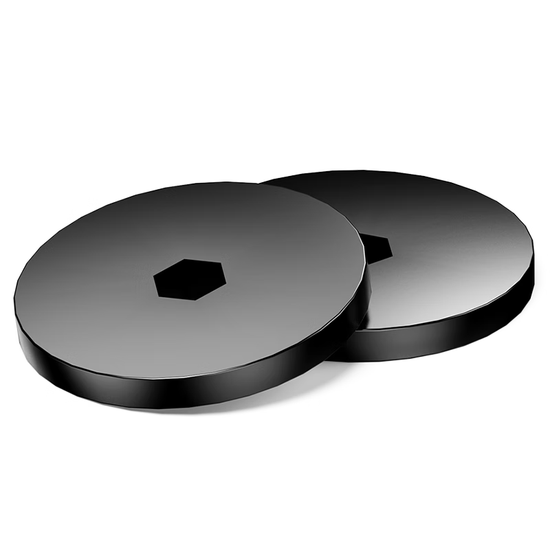 Deli GB122 Binding Machine Blade Pad (Black), Suitable for Automatic Models (6 Pieces/box)