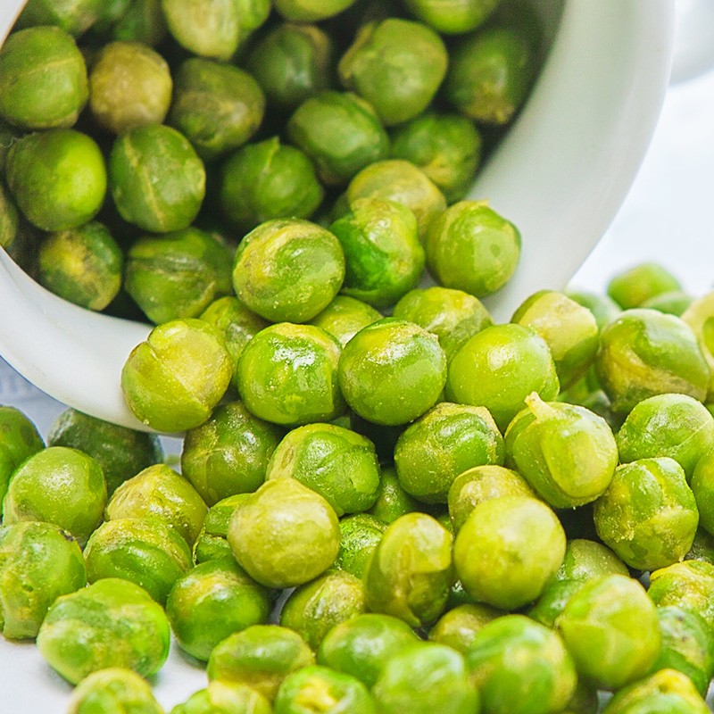 甘源芥末味青豌豆青豆豌豆粒休闲办公室零食坚果炒货特产下酒食品258g