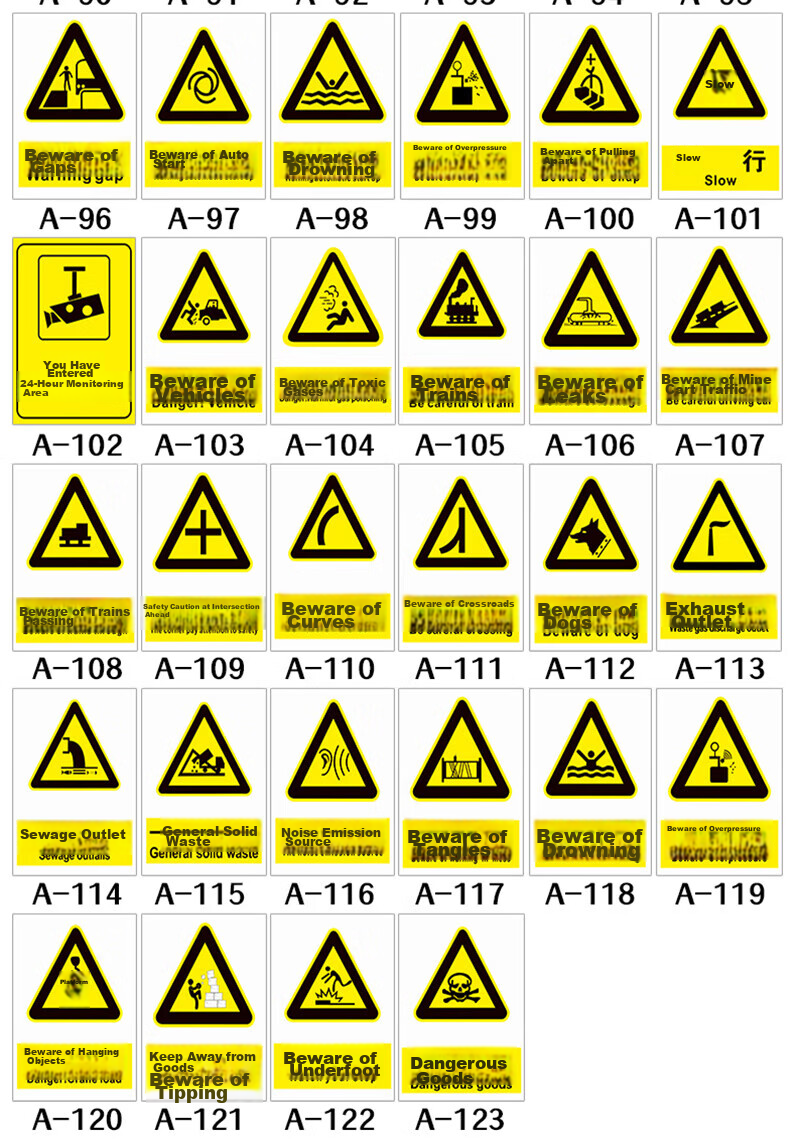 Aimohui Electrical Hazard Warning Stickers for Factory Workshop Safety Fire Electrical Distribution Box Slogan, 33*23.5cm, Pack of 5 8
