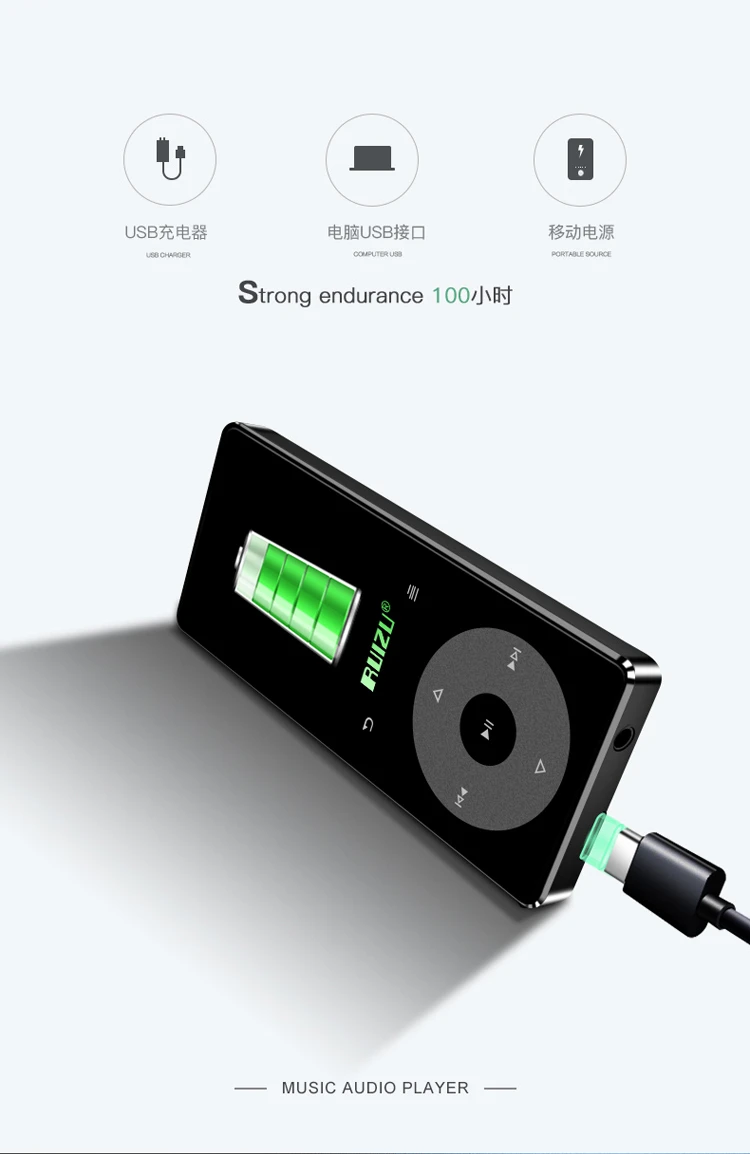Ruizu ruizu X02 16G lossless mp3/MP4 music player student sports Walkman Bluetooth external release e-book smart dry recording pen Ruizu ruizu X02 16G lossless mp3/MP4 music player student sports Walkman Bluetooth external release e-book smart dry recording pen