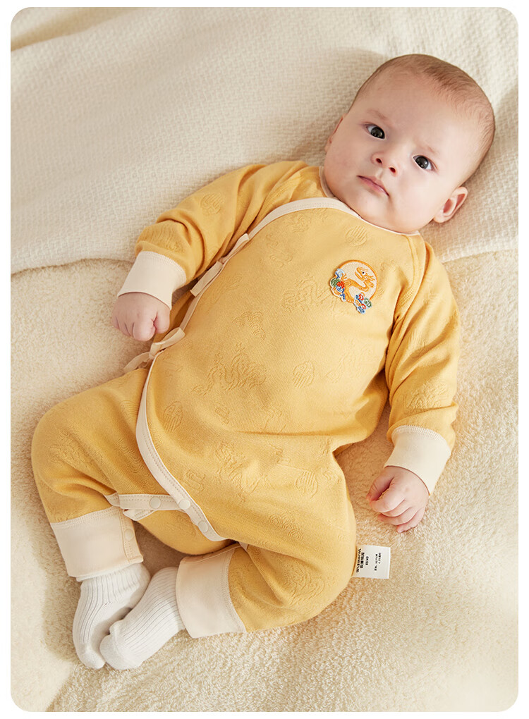 Wismorni Newborn Baby Clothes Long Sleeve Spring And Autumn Infant Romper Chinese Style Onesie Jumpsuit Spring Outfit 19