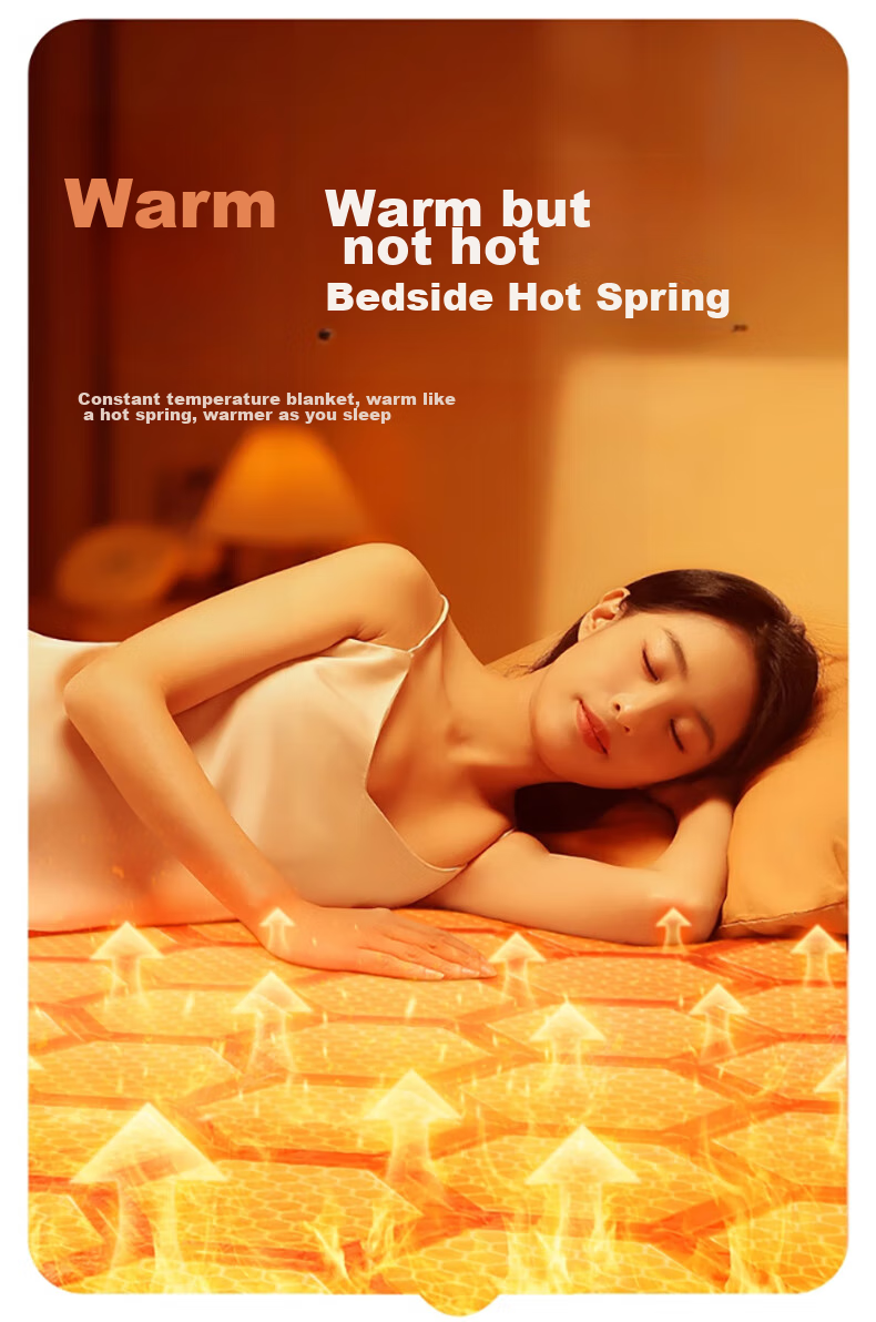 Yalu [Mite-Removing Electric Blanket] Single-Person Smart Timer Fast Heating Electric Water Heater Blanket 1.5m*0.7m [For Dormitory Use] 11