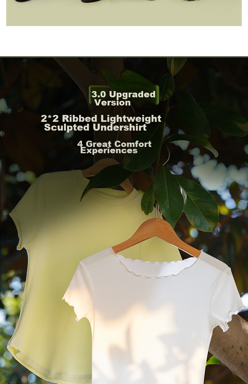 MONTAGUT Modal Cotton Undershirt for Women, Slim-Fit Thin Short-Sleeve White Top, Stylish Basic Base Layer for Autum 8